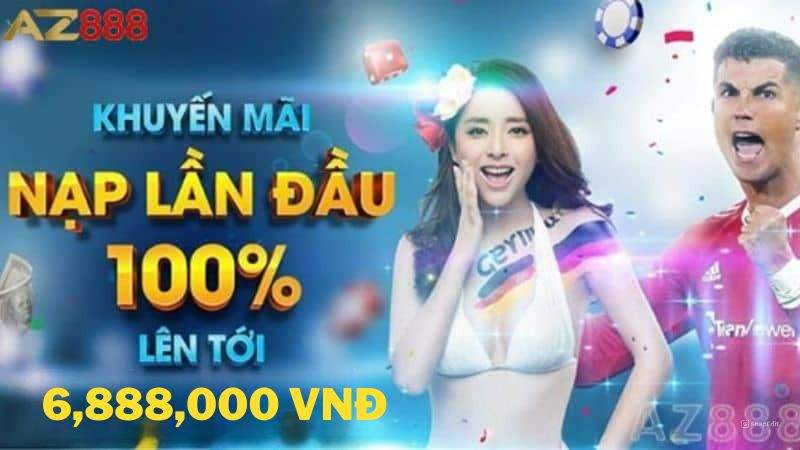 Khuyến mãi nạp đầu thưởng 100% Khuyến mãi nạp đầu thưởng 100%