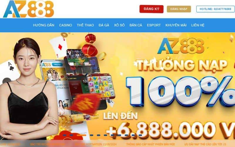 Đăng nhập tài khoản vào nhà cái AZ888 Đăng nhập tài khoản vào nhà cái AZ888
